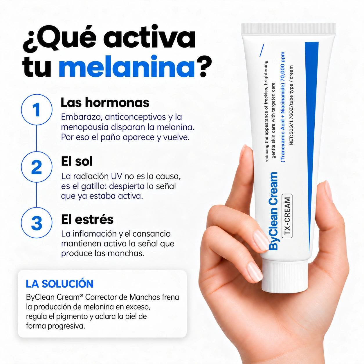 ByClean Cream® Corrector de Manchas