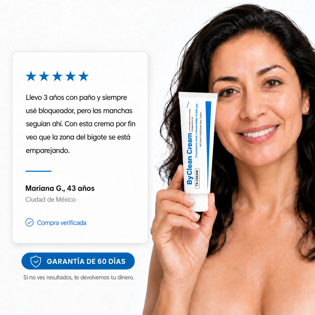 ByClean Cream® Corrector de Manchas